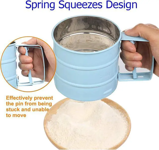 Alt view image 4 of 7 - Flour Sifter, Baking Sifter Cup, Flour Strainer