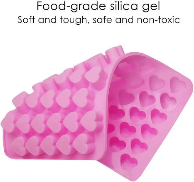 Alt view image 4 of 7 - Pimoys Silicone Moulds for Wax Melts Heart Mould Silicone