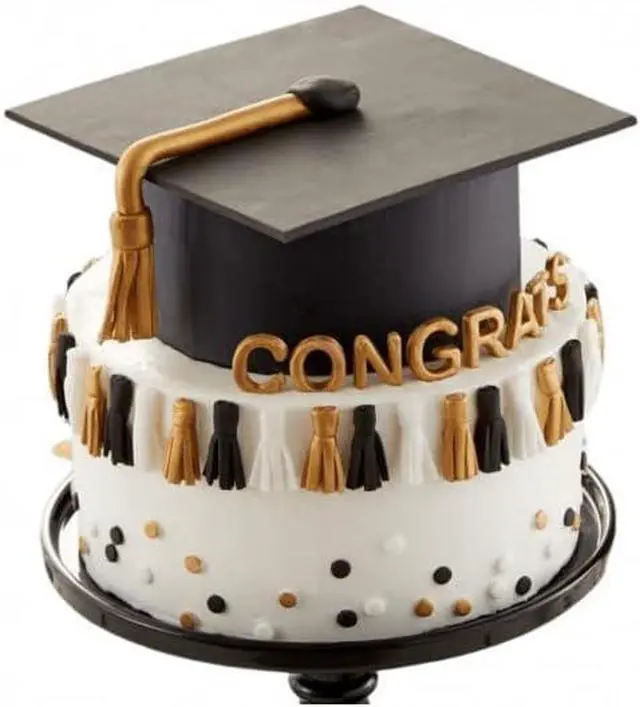 Alt view image 6 of 6 - Graduation Tassel Silicone Molds, Fondant Chocolate Mold for Cake Decorations