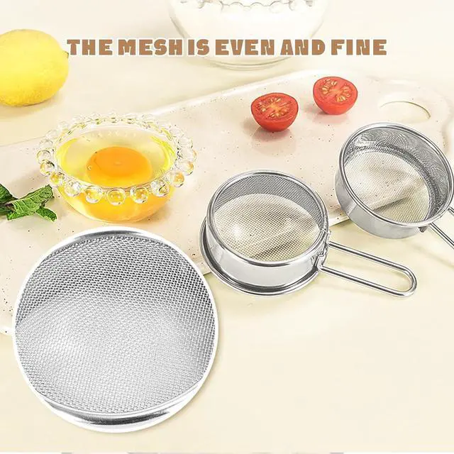 Alt view image 3 of 7 - Sifter for Baking Powdered Sugar,Duster Flour Sifter for Baking