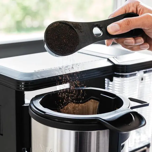 Alt view image 6 of 7 - CM300 Coffee Filter Basket for Ninja, Permanent Coffee Pot Replacement for Ninja Coffee Maker CM300 CM305 CM360 CM371 CM400 CP300 CP301 CP307 ect. 1pc