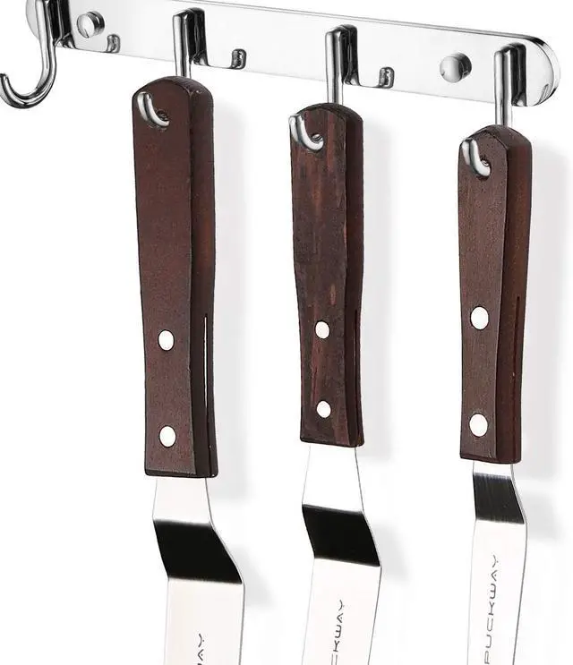 Alt view image 4 of 6 - Offset Cake Icing Spatula Set of 4, 4"-6"-8"-10"