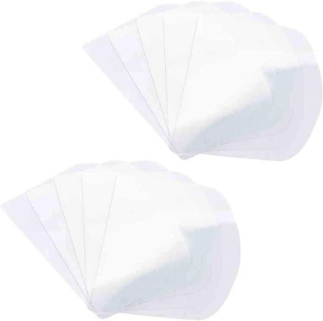 Main image of 10 Pieces Flexible Plastic Cake Scraper Smoother Transparent Cream Scraper Spatula Cake Smoother Icing Smoother Pastry Spatula Scraper for DIY Kitchen Bakery Baking Cake Decorating Supplies