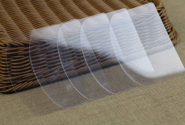 Alt view image 7 of 7 - 5 Pieces Flexible Plastic Cake Scraper Smoother Transparent Cream Scraper Spatula Cake Smoother Icing Smoother Pastry Spatula Scraper for DIY Kitchen Bakery Baking Cake Decorating Supplies