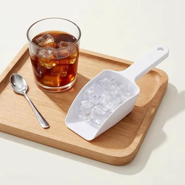 Alt view image 5 of 7 - Plastic Ice Scoop Small Ice Scoop for Freezer Kitchen Scoops for Popcorn Coffee Beans Flour