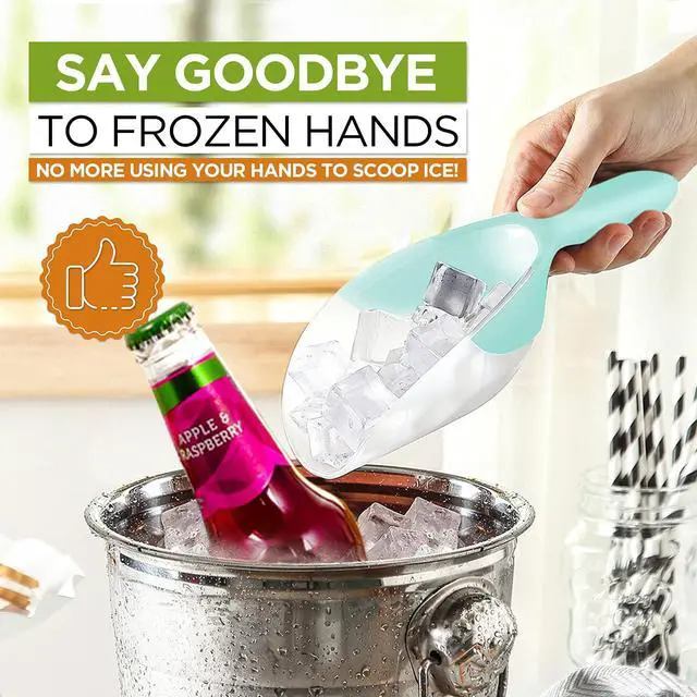 Alt view image 5 of 7 - Spring Chef Magnetic Ice Scoop for Freezer, BPA-Free Food Scooper, Mint