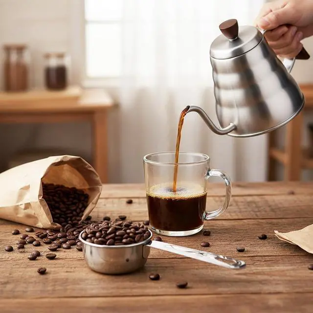 Alt view image 4 of 7 - 2 Pcs 1/4 Cup Stainless Steel Measuring Cup, 60ml, 2oz Metal Measuring Cups Coffee Measuring Cups Measure Scoop or Cooking, Baking, Kitchen Wet and Dry Ingredients, Dishwasher Safe