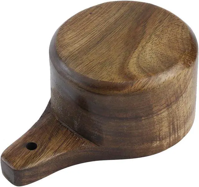 Alt view image 4 of 5 - 1PCS 1/2 Wooden Measuring Cup 1/2 Cup Wood Kitchen Measuring Spoon