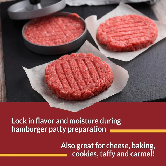 Alt view image 5 of 7 - Reli. Food Grade Hamburger Patty Paper (250 Sheets) | Square Non-Stick