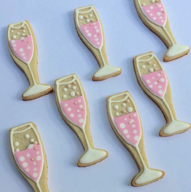 Alt view image 4 of 7 - Ann Clark Champagne Glass Cookie Cutter, 4-1/4" Made in USA
