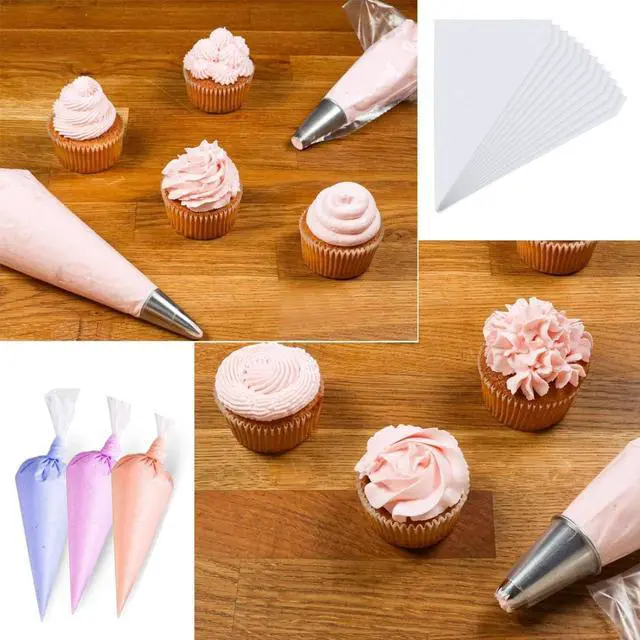 Alt view image 3 of 7 - Mini Piping Bags, Disposable 7.6in Small Piping Bags 100pcs