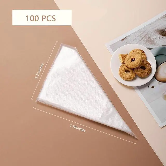 Alt view image 4 of 7 - Mini Piping Bags, Disposable 7.6in Small Piping Bags 100pcs