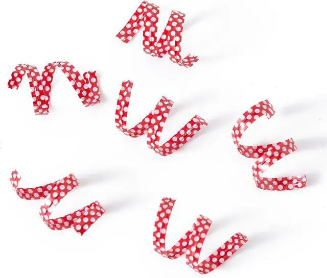 Alt view image 5 of 5 - TangYinRD 500 PCS 4" Polka-Dotted Bag Twist Ties,Red with Dots Plastic Twist Ties Bread Bags Ties for Candy Cookies Gift Bags and Decoration