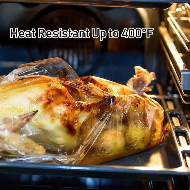Alt view image 5 of 6 - Oven Cooking Bags Medium Size Roasting Baking Bag for Meats Ham Ribs Poultry Seafood on Thanksgiving, 14 x 17 Inch - 25 Bags Total(Pack of 5)