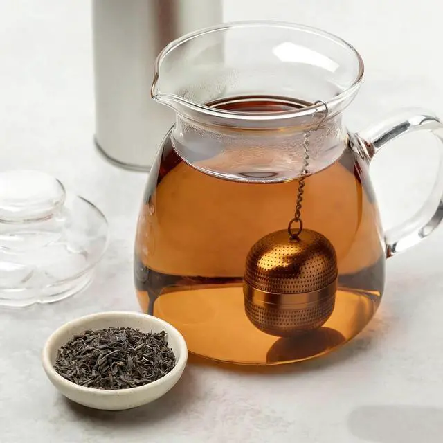 Alt view image 2 of 7 - BlingKingdom Tea Ball Infuser, Tea Strainer for Loose Leaf