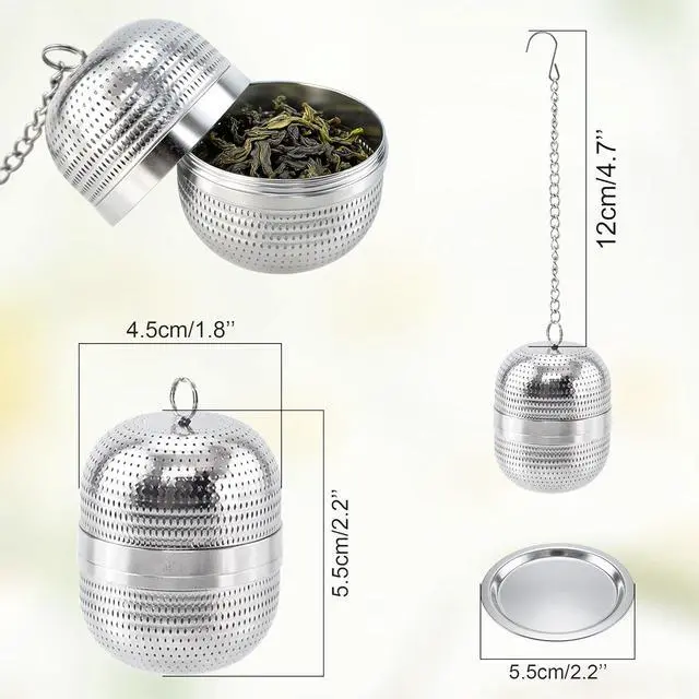 Alt view image 4 of 7 - BlingKingdom Tea Ball Infuser, Tea Strainer for Loose Leaf