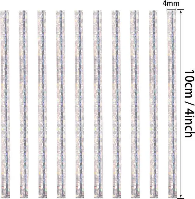 Alt view image 2 of 6 - Mini Skater 4" Metallic Twist Ties Foil Bread Ties for Packaging Bakery Candy Goodies Cookies Gift Cellophane Treat Bags Christmas Wedding Party Favor Supplies,500Pcs (Silver)