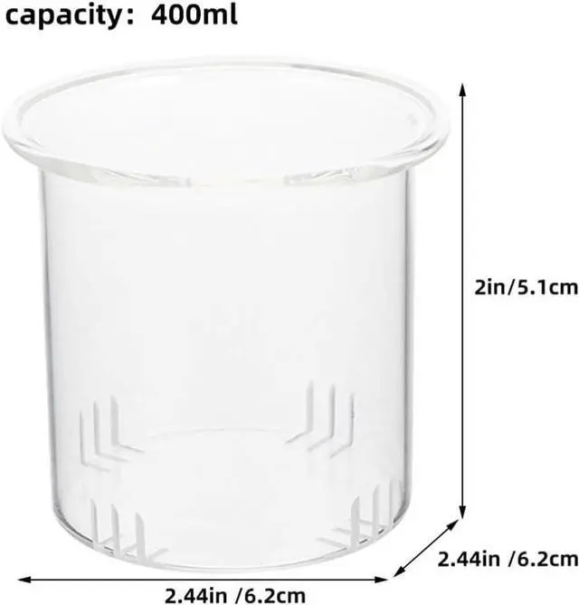 Alt view image 2 of 7 - Tea Filter Strainer Replacement for Teapot Tea Infuser for Loose Leaf Brewing Pot Accessory Stainless Steel Strainer 2.44 X 2.44 X 2.00 in 1 Pack