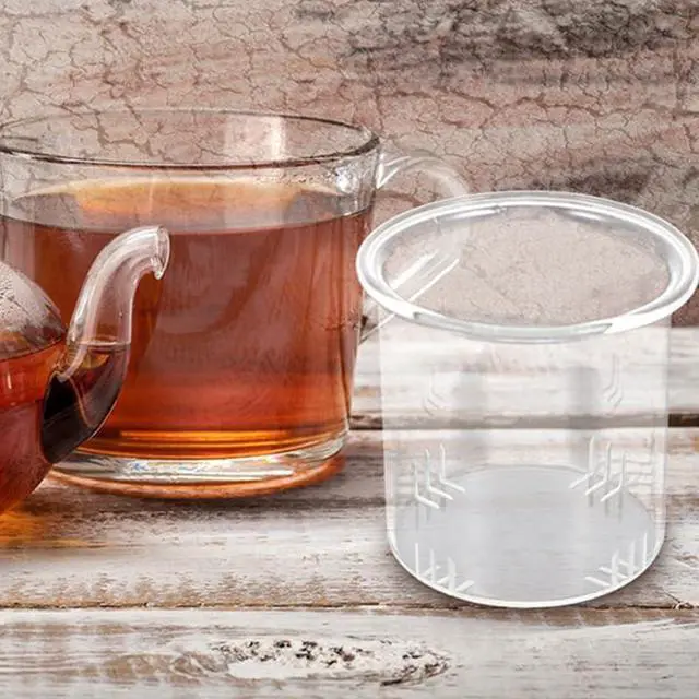 Alt view image 5 of 7 - Tea Filter Strainer Replacement for Teapot Tea Infuser for Loose Leaf Brewing Pot Accessory Stainless Steel Strainer 2.44 X 2.44 X 2.00 in 1 Pack