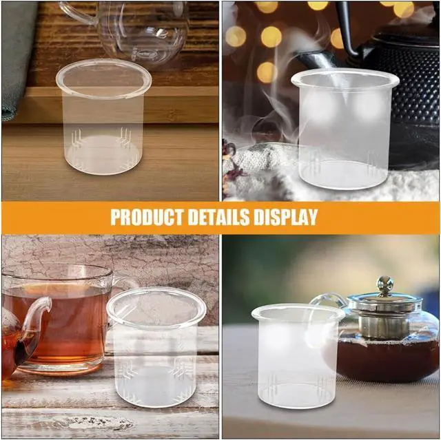 Alt view image 6 of 7 - Tea Filter Strainer Replacement for Teapot Tea Infuser for Loose Leaf Brewing Pot Accessory Stainless Steel Strainer 2.44 X 2.44 X 2.00 in 1 Pack
