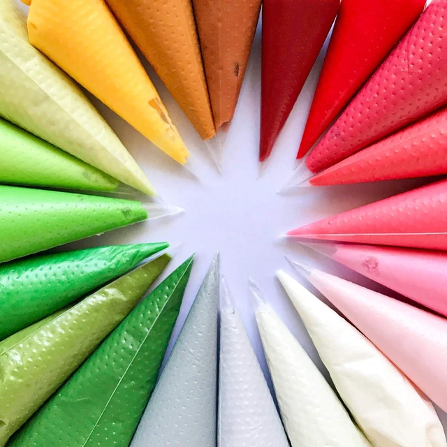 Alt view image 2 of 5 - My Little Bakery disposable pastry bag for cookie decorating, 10-Inches 100 Pack