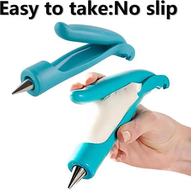 Alt view image 2 of 7 - Cake Decorating Pen Tool Kit Pastry Bag DIY Cake Deco Tools Kit Pastry Icing Pen Piping Kit Bags(Blue)