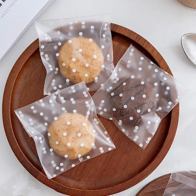 Alt view image 4 of 7 - Zezzxu 300 Self Adhesive Cookie Bags, 4 x 4 Inches