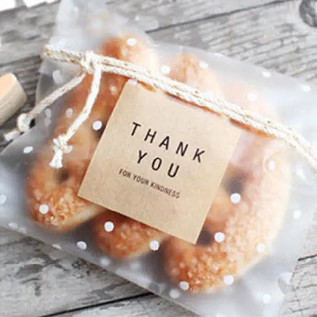 Alt view image 5 of 7 - Zezzxu 300 Self Adhesive Cookie Bags, 4 x 4 Inches