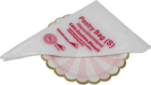 Alt view image 3 of 6 - yueton 100-Pack Piping Bags with Non-Slip Grip - Disposable Pastry Bags Cake Decorating Supplies for Baking, Royal Icing & Cupcakes