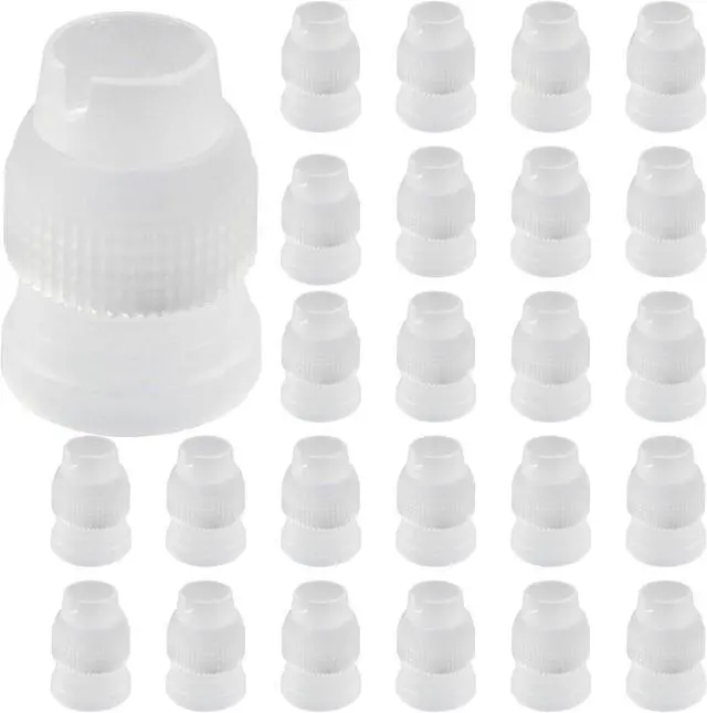 Main image of Clear Couplers for Piping Bags, 30 Pcs