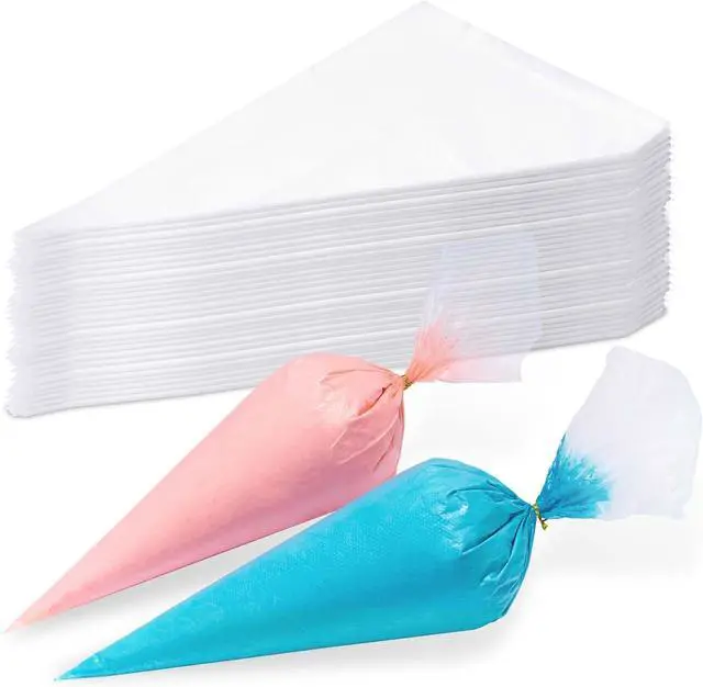 Main image of Homrelaxy 200 Pcs 12 Inch Tipless Piping Bags, Disposable Pastry Bags