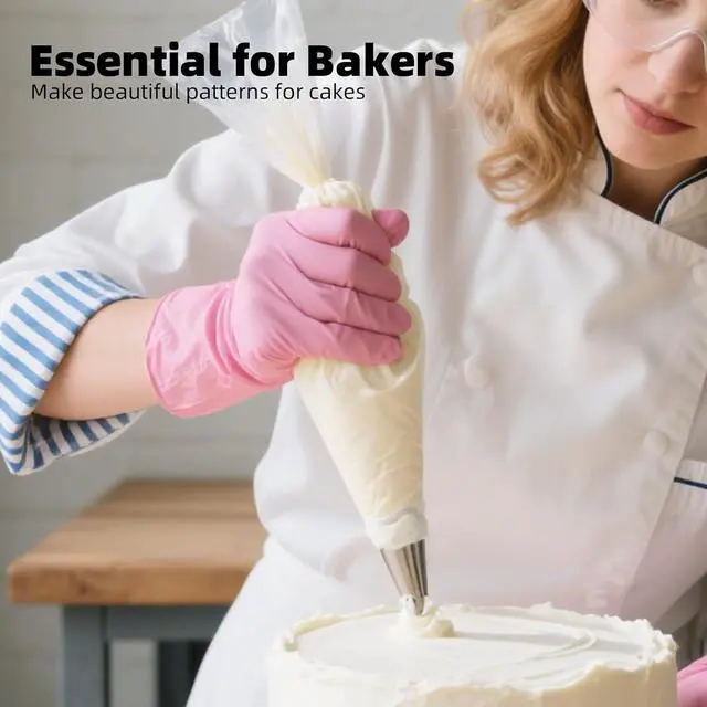 Alt view image 5 of 7 - Homrelaxy 200 Pcs 12 Inch Tipless Piping Bags, Disposable Pastry Bags