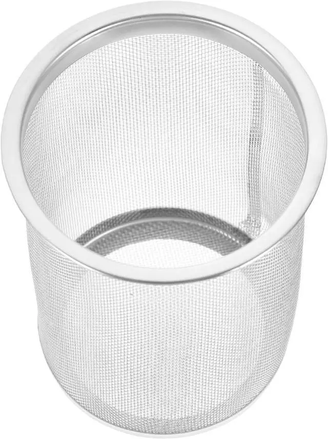 Main image of Tea Infuser Strainer Replacement Teapot Mesh Filter Insert for Loose Leaf Tea Oolong Herbal Fruit Fine Mesh 3.14X2.36X2.36In