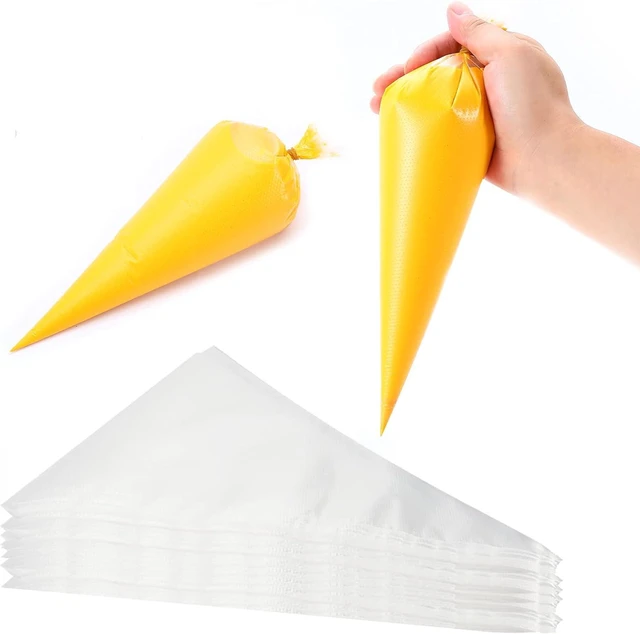 Main image of XSEINO Disposable Piping Bags, 12 Inch - 150PCS Heavy Duty Anti Burst Pastry Bags With Bump Non-slip Design For Icing and Frosting and Cookies Decoration Bags(Thickened)