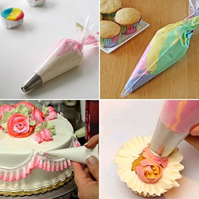 Alt view image 5 of 6 - XSEINO Disposable Piping Bags, 12 Inch - 150PCS Heavy Duty Anti Burst Pastry Bags With Bump Non-slip Design For Icing and Frosting and Cookies Decoration Bags(Thickened)