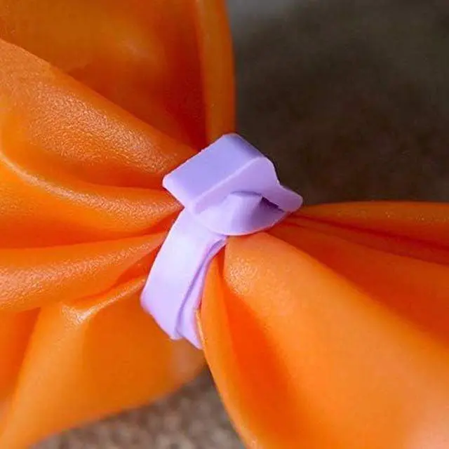 Alt view image 3 of 3 - 60 Pcs Pastry Bag Ties Reusable Icing Bag Ties Silicone Decoration Bag Clips Cake Piping Bag Ties for Cupcakes Cookies and Pastry(15 Pieces Light Purple15 Pieces Blue15 Pieces pink15 Pieces Green)