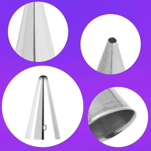 Alt view image 5 of 7 - 7Pcs Cake Decorating Tips, Cake Pastry Writing Tip Set