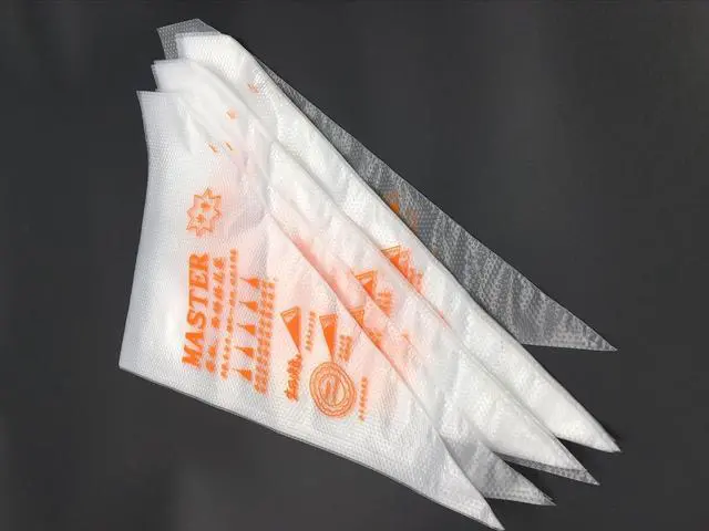 Alt view image 2 of 7 - Pastry Bag - 100 Pieces - KOOTIPS Disposable Cake/Cupcake Decorating Piping Icing Bags Set - 14 12 10 Inch Easy to Grip (M (12 Inch))