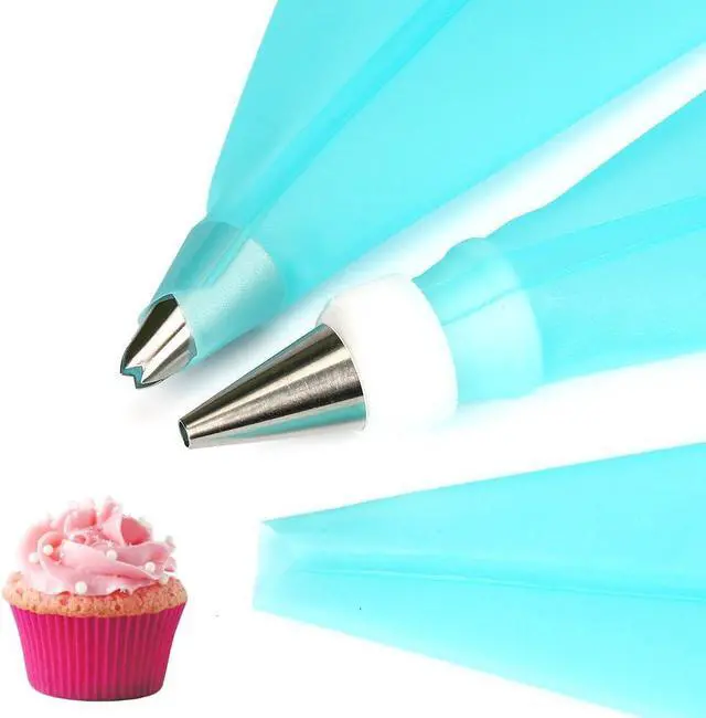 Alt view image 2 of 4 - Jennice House Silicone Pastry Bags Set, 3 Pack of 16 inch Reusable Icing Piping Bags Baking Cookie Cake Decorating Pastry Bags Set