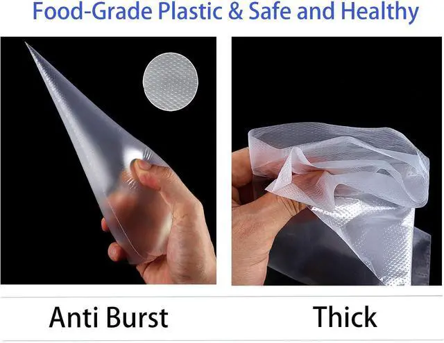 Alt view image 6 of 7 - Tipless Piping Bags Disposable,100Pcs 12Inch Pastry Bags for Royal Icing and Frosting and Cake Decorating,Thick,Non-slip for all Size Tips and Couplers,Cakance