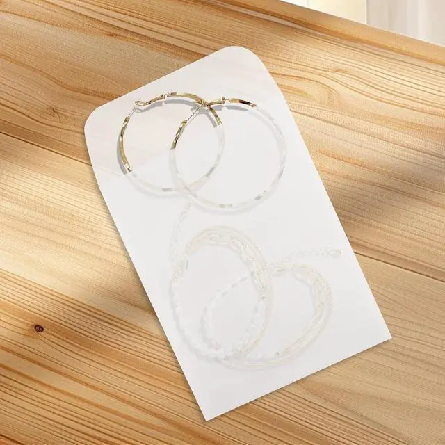 Alt view image 6 of 6 - 50PCS 4x3 Inch Glassine Flat Paper Bags, Small Glassine Envelopes, Semi-Transparent Waxed Paper Bags for Bakery Cookies Candies Dessert Chocolate Party Favor