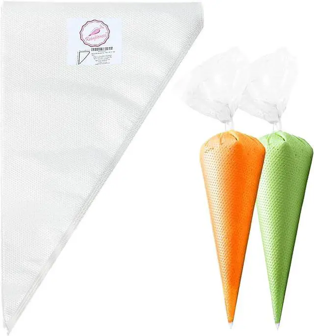 Main image of Keenpioneer Tipless Piping Bags 14" Pastry Bags Flat Pack of 100