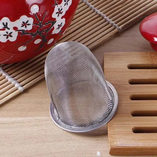 Main image of Silver 6cm Reusable Stainless Steel Tea Infuser Mesh Strainer, Metal Teapot Replacement Mesh Strainer Insert, Tea Steeper Basket Filter for Teapot, Mug, Cup,Tea Accessories