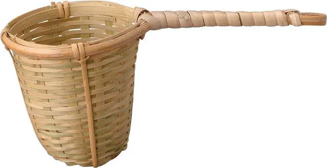 Main image of Helens Asian Kitchen Tea Strainer, Natural Bamboo, 3-Inches x 2.25-Inches
