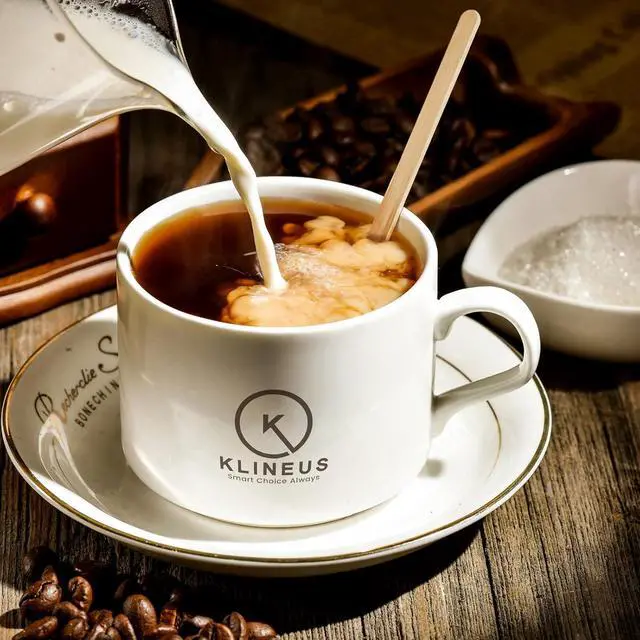 Alt view image 2 of 6 - 500 Wooden Coffee Stirrers - Biodegradable 5.5" Coffee Stirrers Wood, Coffee Mixer Stick, Disposable Coffee Stirs, Stirring Sticks - BPA free Round-End Birch Wooden Stir Sticks For Coffee Bar