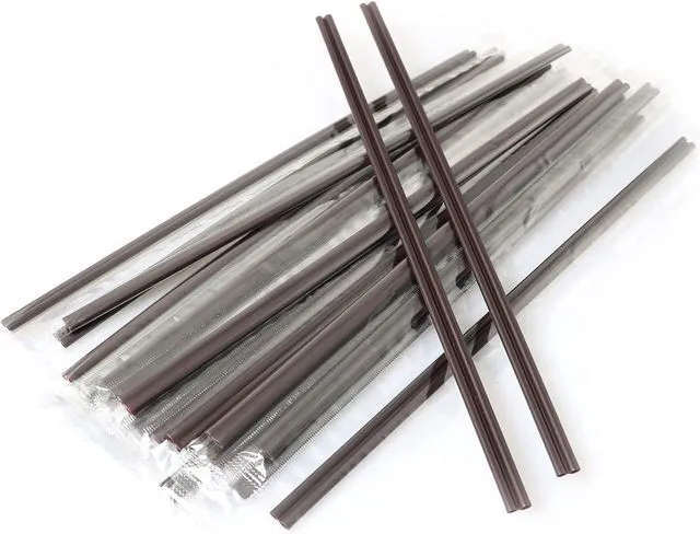 Main image of RLECS 100pcs Two Holes Coffee Stirrer Straw 2-in-1 Disposable Plastic Coffee Stir Sticks Coffee Stirrer Straw Birthday Wedding Party Drinking Cocktail Straws Supplies