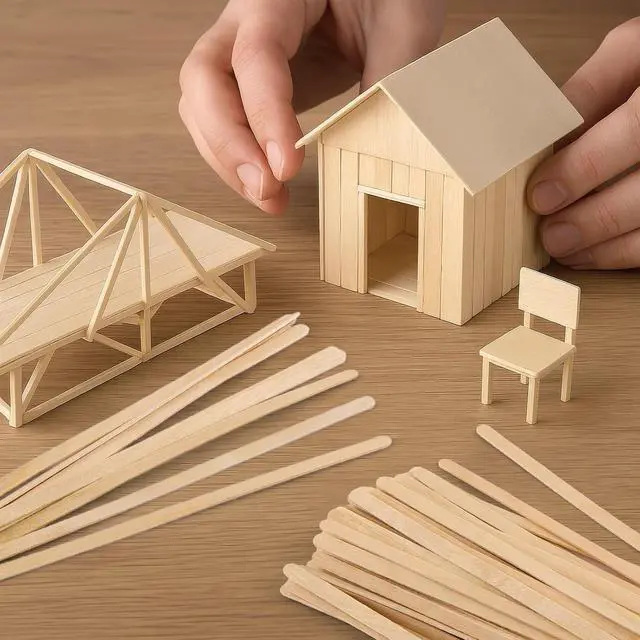 Alt view image 7 of 7 - MOWPOG 700 Pcs Natural Wooden Coffee Stirrers, 5.5" Disposable Stir Sticks