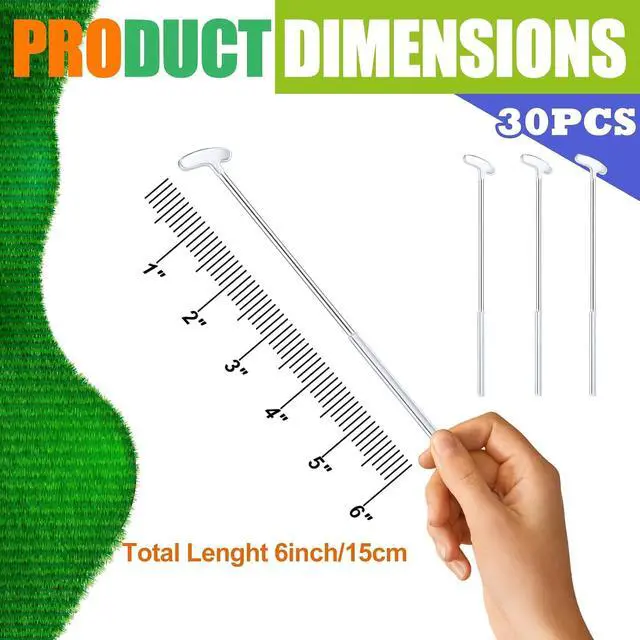 Alt view image 2 of 6 - 30 Pcs Golf Theme Cocktail Stirrers Stir Sticks, 6 Inch,Silver