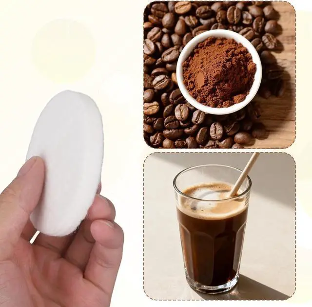 Alt view image 3 of 7 - 10pcs Cold Brew Coffee Filter Paper, Reusable Felt Filters Replacement Parts Accessories Supplies for Toddy Cold Brew System Coffee Maker