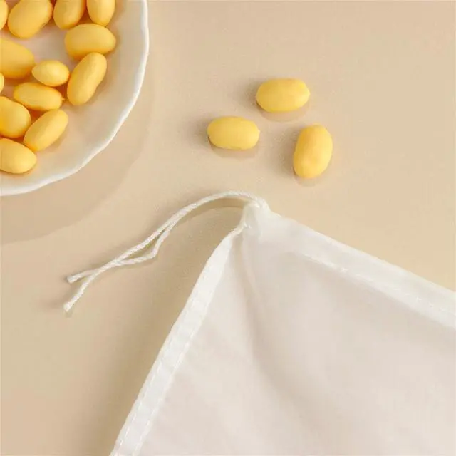 Alt view image 2 of 7 - 2 Pcs - Cold Brew Coffee Bag - 9"X5" Ultra Fine Mesh-75 Micron Food Grade Nylon, Seamless Bottom Reusable Cold Brew Coffee Filter/Coffee Maker